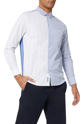 Timothy Striped Poplin Shirt